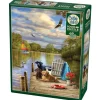 Cobble Hill 1000pc Puzzle - Dog Day Afternoon - Little Painter Art | Exploring the Endless Possibilities of Art| Shop All