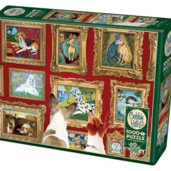 Cobble Hill 1000pc Puzzle - Dog Gallery - Little Painter Art | Exploring the Endless Possibilities of Art| Shop All