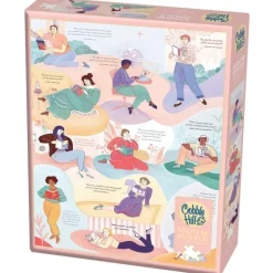 Cobble Hill 1000pc Puzzle - Literary Women - Little Painter Art | Exploring the Endless Possibilities of Art| Hot