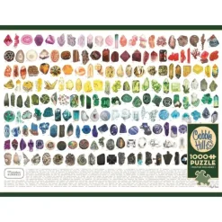 Cobble Hill 1000pc Puzzle - Marvelous Minerals - Little Painter Art | Exploring the Endless Possibilities of Art| Shop All