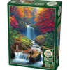 Cobble Hill 1000pc Puzzle - Mystic Falls in Autumn - Little Painter Art | Exploring the Endless Possibilities of Art| Shop All