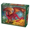 Cobble Hill 1000pc Puzzle - Red Dragon - Little Painter Art | Exploring the Endless Possibilities of Art| Hot