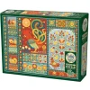 Cobble Hill 1000pc Puzzle - Scandi Chicken Quilt - Little Painter Art | Exploring the Endless Possibilities of Art| Hot
