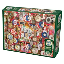 Cobble Hill 1000pc Puzzle - Timepieces - Little Painter Art | Exploring the Endless Possibilities of Art| Shop All
