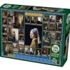 Cobble Hill 1000pc Puzzle - Vermeer Collage - Little Painter Art | Exploring the Endless Possibilities of Art| Shop All