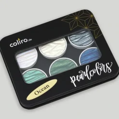 Coliro Pearlcolors set 'Ocean' - Little Painter Art | Exploring the Endless Possibilities of Art| Pigment