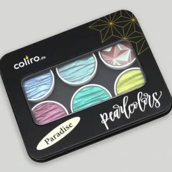 Coliro Pearlcolors set 'Paradise' - Little Painter Art | Exploring the Endless Possibilities of Art| Pigment