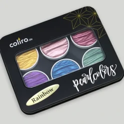 Coliro Pearlcolors set 'Rainbow' - Little Painter Art | Exploring the Endless Possibilities of Art| Pigment