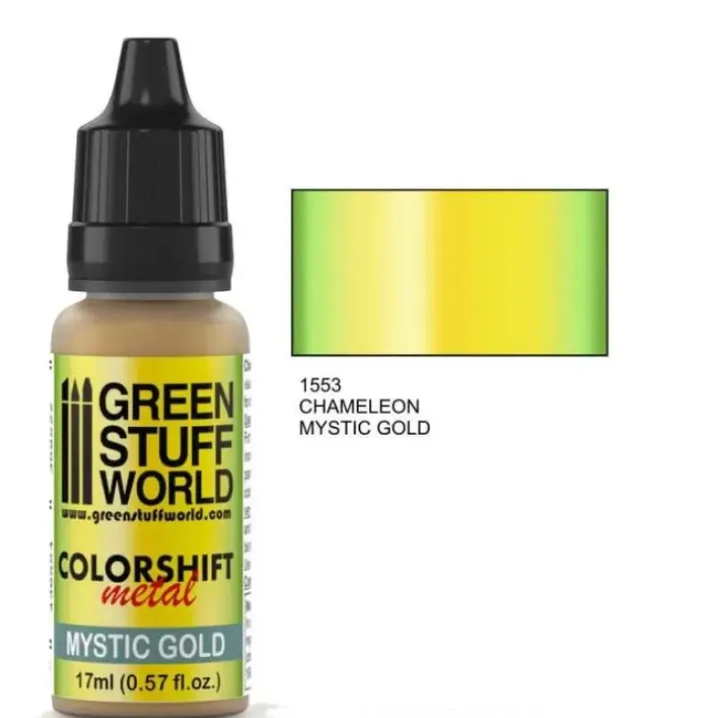 Color Shift Metal Chameleon MYSTIC GOLD - Little Painter Art | Exploring the Endless Possibilities of Art| Pigment