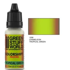 Color Shift Metal Chameleon TROPICAL GREEN - Little Painter Art | Exploring the Endless Possibilities of Art| Pigment