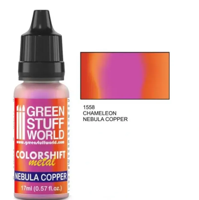 Color Shift Metal Chameleon NEBULA COPPER - Little Painter Art | Exploring the Endless Possibilities of Art| Pigment