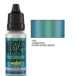 Color Shift Metal Chameleon STORM SURGE GREEN - Little Painter Art | Exploring the Endless Possibilities of Art| Pigment