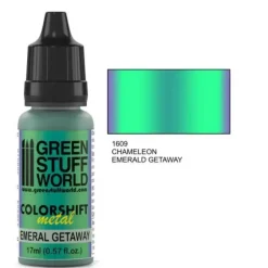Color Shift Metal Chameleon EMERALD GETAWAY - Little Painter Art | Exploring the Endless Possibilities of Art| Pigment