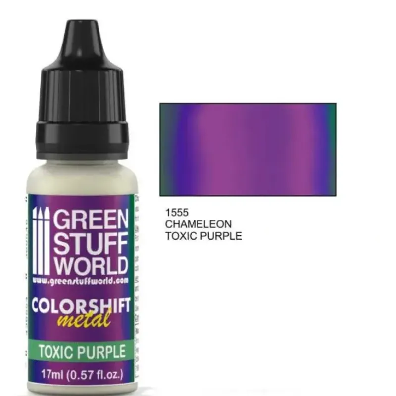 Color Shift Metal Chameleon TOXIC PURPLE - Little Painter Art | Exploring the Endless Possibilities of Art| Pigment