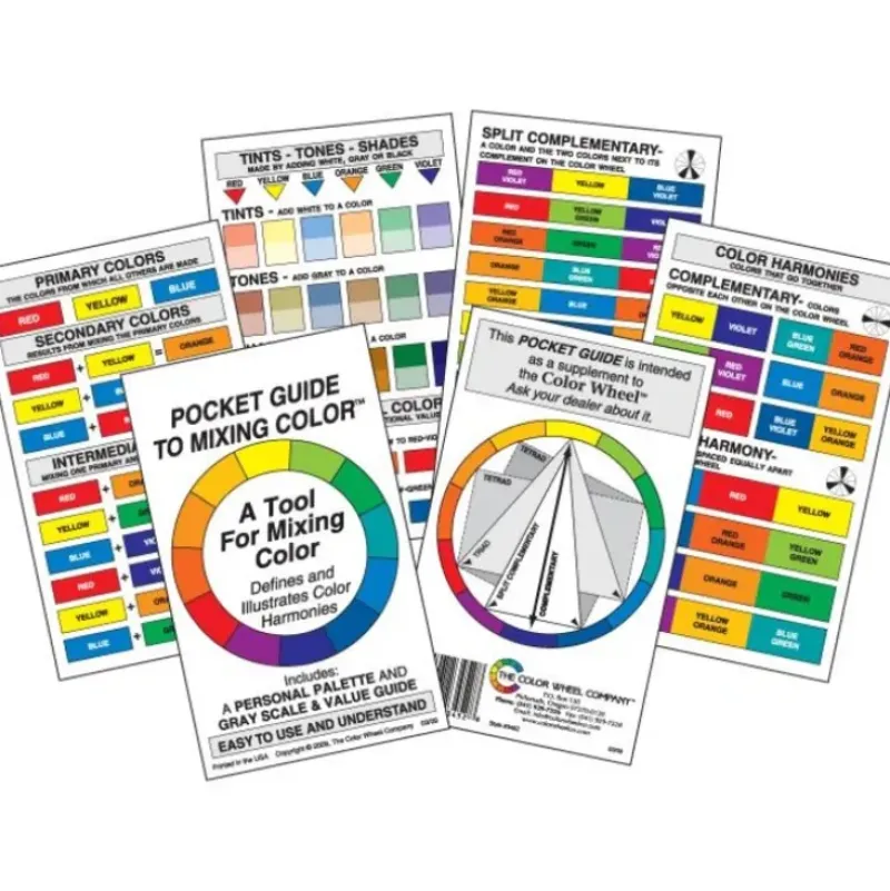 Color Wheel Co Pocket Guide to Mixing Colour - Little Painter Art | Exploring the Endless Possibilities of Art| Shop All