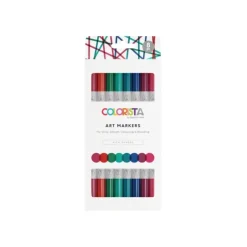 Colorista - Art Marker - Rich Shades 8pc - Little Painter Art | Exploring the Endless Possibilities of Art| Brush