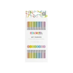 Colorista - Art Marker - Soft Tints 8pc - Little Painter Art | Exploring the Endless Possibilities of Art| Brush