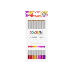 Colorista - Coloured Pencil - Floral Sensation 12pc - Little Painter Art | Exploring the Endless Possibilities of Art| Pigment