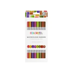 Colorista - Watercolour Marker - Botanic Accents 8pc - Little Painter Art | Exploring the Endless Possibilities of Art| Brush