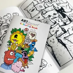 Colouring Book - A4 16 Illustrations - Little Painter Art | Exploring the Endless Possibilities of Art| Shop All