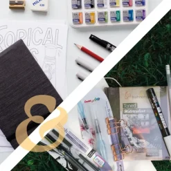 Combi Deal Sketch journaling kit + Next level kit - Little Painter Art | Exploring the Endless Possibilities of Art| Brush