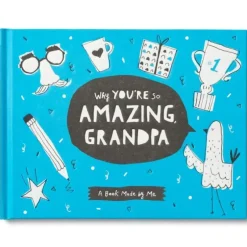 Compendium A Book Made By Me - Why You're So Amazing, Grandpa - Little Painter Art | Exploring the Endless Possibilities of Art| Hot
