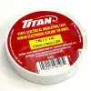 Conglom Titan Vinyl Electrical Insulating Tape - White - Little Painter Art | Exploring the Endless Possibilities of Art| Shop All