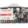 Cont Paris Carrs Sketching Crayon Sticks 12pk Assorted - Little Painter Art | Exploring the Endless Possibilities of Art| Pigment
