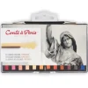 Cont Paris Carrs Sketching Crayon Sticks 12pk Portrait Assortment - Little Painter Art | Exploring the Endless Possibilities of Art| Pigment