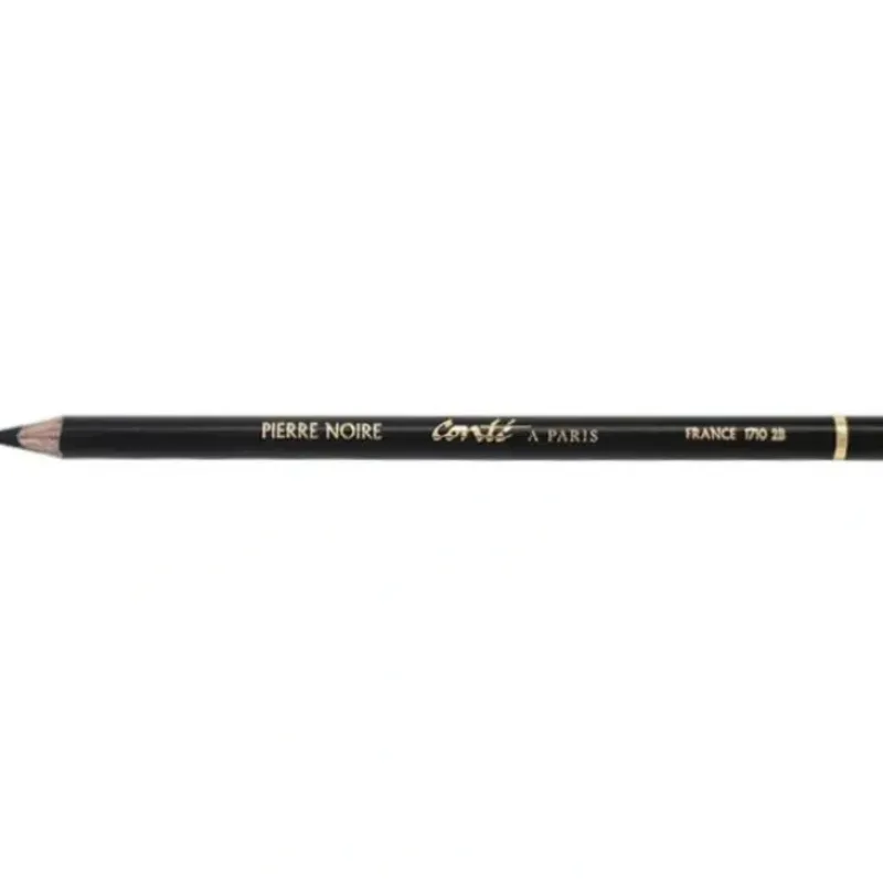 Cont Paris Pierre Noire Sketching Pencil #1710 2B - Little Painter Art | Exploring the Endless Possibilities of Art| Canvas