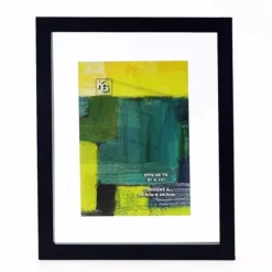 Contempo Black Picture Frame 8"x10" (Matted for 5"x7") - Little Painter Art | Exploring the Endless Possibilities of Art| Shop All