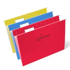 Continental Hanging File Folders Letter Sized 10pk Assorted - Little Painter Art | Exploring the Endless Possibilities of Art| Shop All