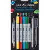 COPIC Ciao Marker 5+1 Brights Set - Little Painter Art | Exploring the Endless Possibilities of Art| Brush