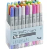 COPIC Ciao Marker Set of 36 Colours Set C - Little Painter Art | Exploring the Endless Possibilities of Art| Brush