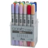 COPIC Ciao Markers - Set of 24 Basic Colours - Little Painter Art | Exploring the Endless Possibilities of Art| Brush