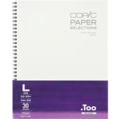 Copic Marker Sketchbook 70lb Japanese Paper 30sht 9"x12" - Little Painter Art | Exploring the Endless Possibilities of Art| Shop All