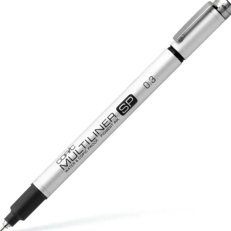 COPIC Multiliner SP Pen - Little Painter Art | Exploring the Endless Possibilities of Art| Pigment