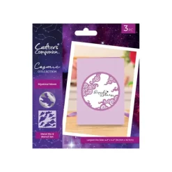 Cosmic Collection Create a Card Die and Stencil - Mystical Moon - Little Painter Art | Exploring the Endless Possibilities of Art| Shop All
