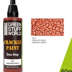 Crackle Paint - Martian Earth 60ml - Little Painter Art | Exploring the Endless Possibilities of Art| Brush