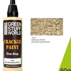 Crackle Paint - Mojave Mudcrack 60ml - Little Painter Art | Exploring the Endless Possibilities of Art| Brush