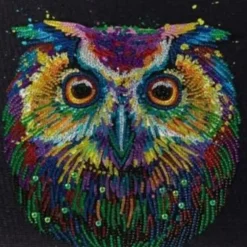 Craft Buddy DIY Crystal Art Medium Framed Kit - Nocturnal Wonder - Little Painter Art | Exploring the Endless Possibilities of Art| Hot