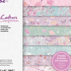 Crafters Companion - 6 x 6 Paper Pad - Beginning of Spring - Little Painter Art | Exploring the Endless Possibilities of Art| Shop All