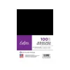 Crafter's Companion - A6 Black Card & White Envelopes 100pc Envelopes 100pc - Little Painter Art | Exploring the Endless Possibilities of Art| Shop All