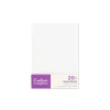 Crafters Companion - Craft Room Essentials - Mount Board 5.75 x 7.75 - White (20 Pack) - Little Painter Art | Exploring the Endless Possibilities of Art| Shop All