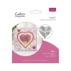 Crafters Companion - Die Cutting & Embossing Heart Nesting Dies - Little Painter Art | Exploring the Endless Possibilities of Art| Shop All