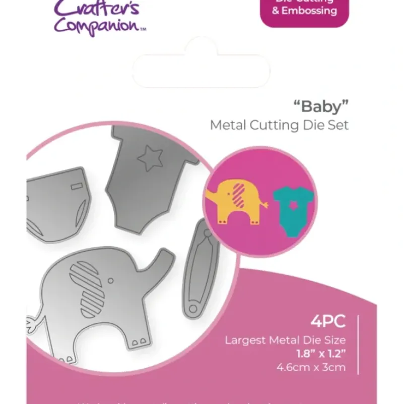 Crafters Companion - Die Cutting & Embossing - Baby - Little Painter Art | Exploring the Endless Possibilities of Art| Shop All
