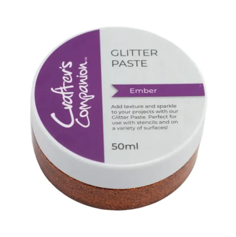 Crafter's Companion - Glitter Paste Ember - Little Painter Art | Exploring the Endless Possibilities of Art| Canvas