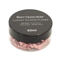 Crafter's Companion - Luxury Gilding Flakes Soft Rose (1pc) 50ml - Little Painter Art | Exploring the Endless Possibilities of Art| Shop All