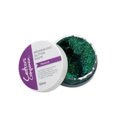 Crafter's Companion - Mesmerising Glitter Paste - Peacock - Little Painter Art | Exploring the Endless Possibilities of Art| Canvas