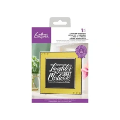 Crafter's Companion - Photopolymer Stamp - Laughter is the best - Little Painter Art | Exploring the Endless Possibilities of Art| Brush